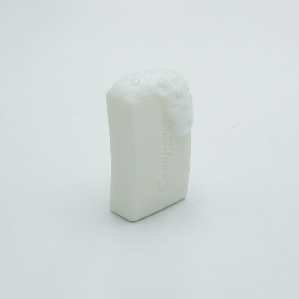 Sabonete de base vegetal enriquecido com uma agradável fragrância.