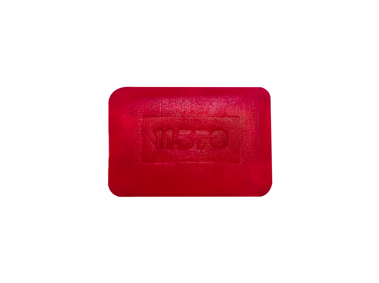 Sabonete de Glicerina Rubi - 125G formulado com óleo de rícino, óleo de côco e enriquecido com glicerina